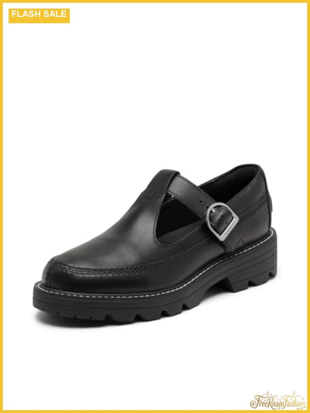 Sorel Revel Ave Mary Jane Flats Leather Buckle Casual Shoes